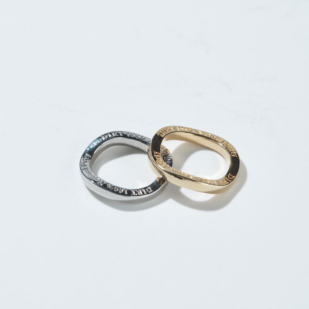 2022AW collection Ring SI×GL (set of 2)