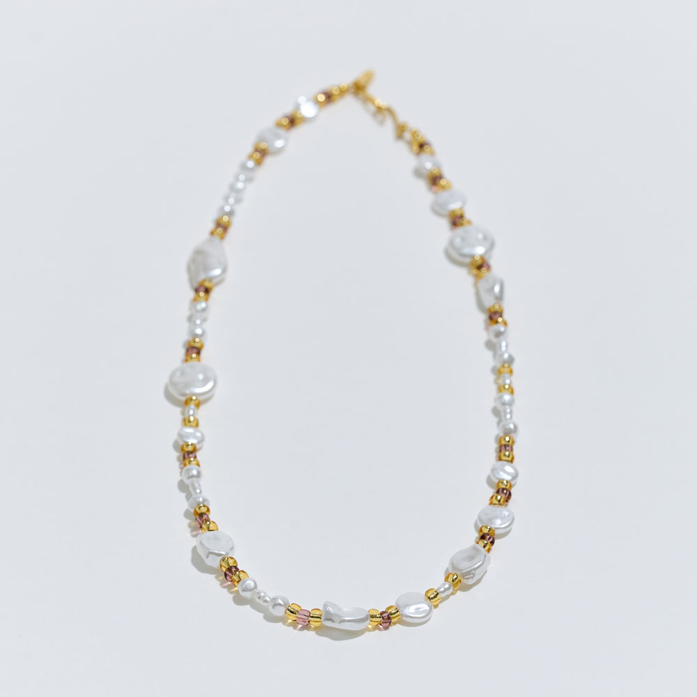 2023Pre-Summer collection Baroque Pearls Necklace