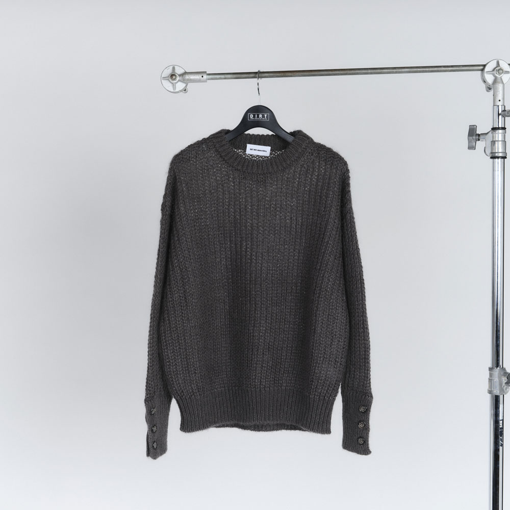 2023AW collection Low Gauge Knit Pullover GY